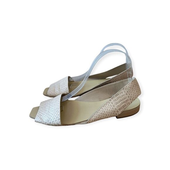 Saint & Libertine Taylor flat sandal, Neutral, Size 9M - Picture 3 of 9